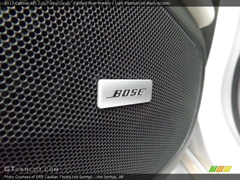 Audio System of 2013 ATS 2.0L Turbo Luxury