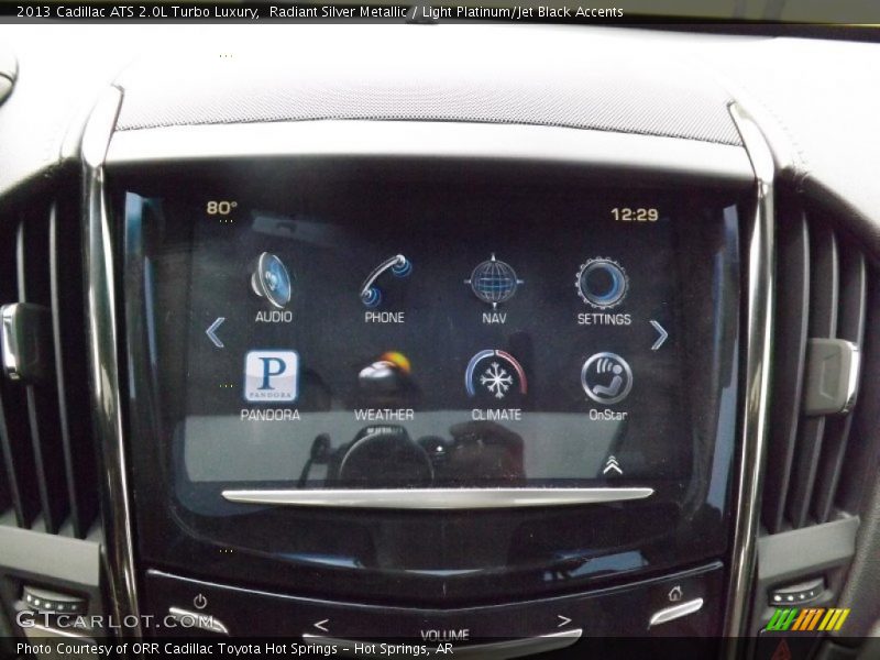 Controls of 2013 ATS 2.0L Turbo Luxury