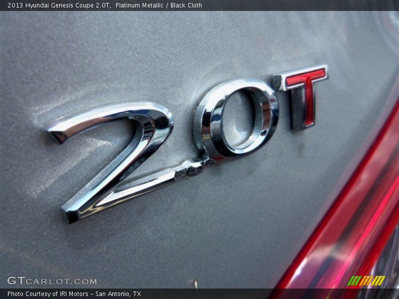 Platinum Metallic / Black Cloth 2013 Hyundai Genesis Coupe 2.0T
