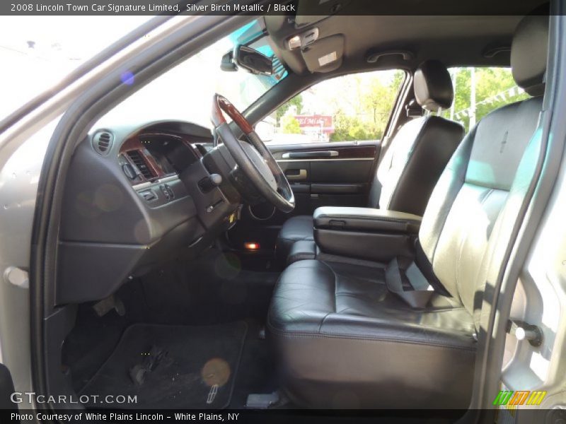  2008 Town Car Signature Limited Black Interior