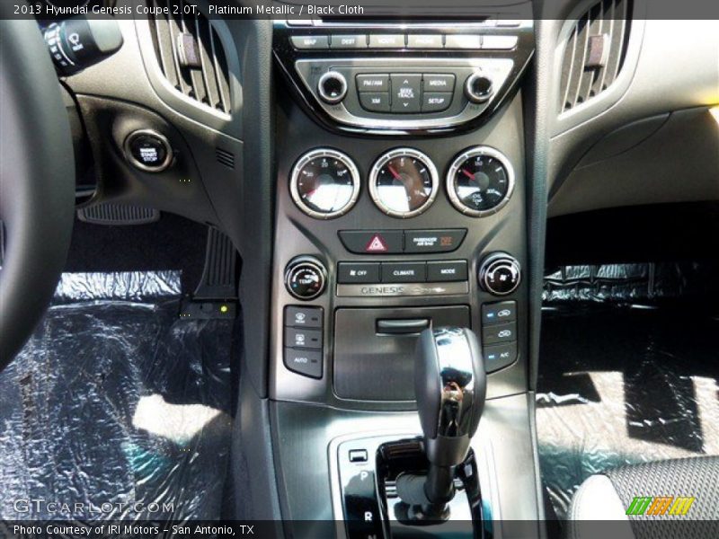 Platinum Metallic / Black Cloth 2013 Hyundai Genesis Coupe 2.0T