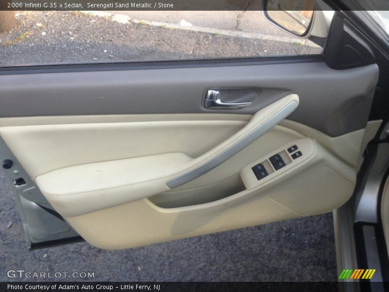 Serengeti Sand Metallic / Stone 2006 Infiniti G 35 x Sedan