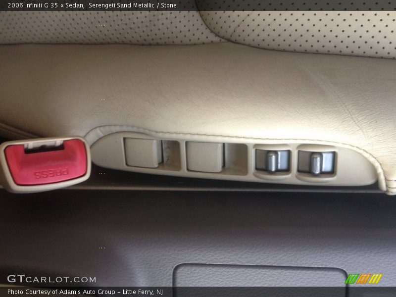 Serengeti Sand Metallic / Stone 2006 Infiniti G 35 x Sedan