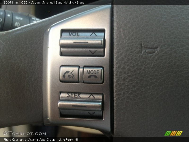 Serengeti Sand Metallic / Stone 2006 Infiniti G 35 x Sedan