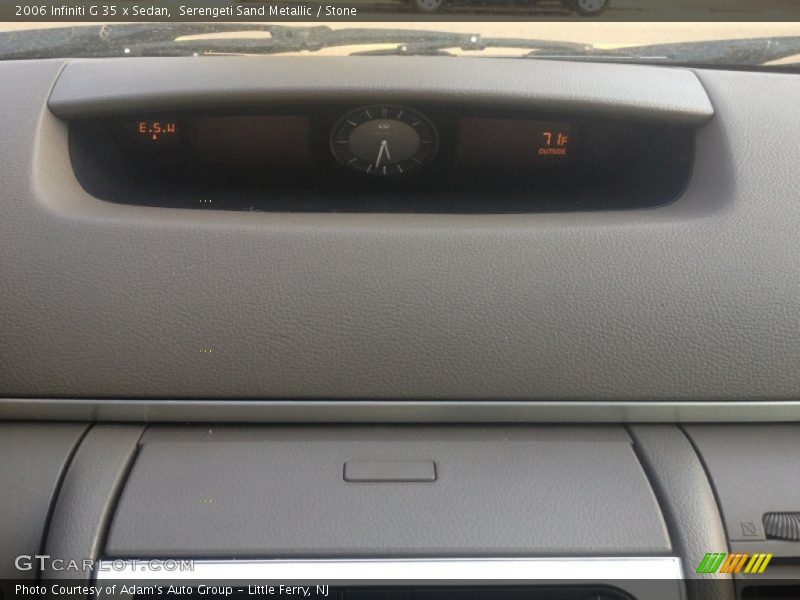 Serengeti Sand Metallic / Stone 2006 Infiniti G 35 x Sedan