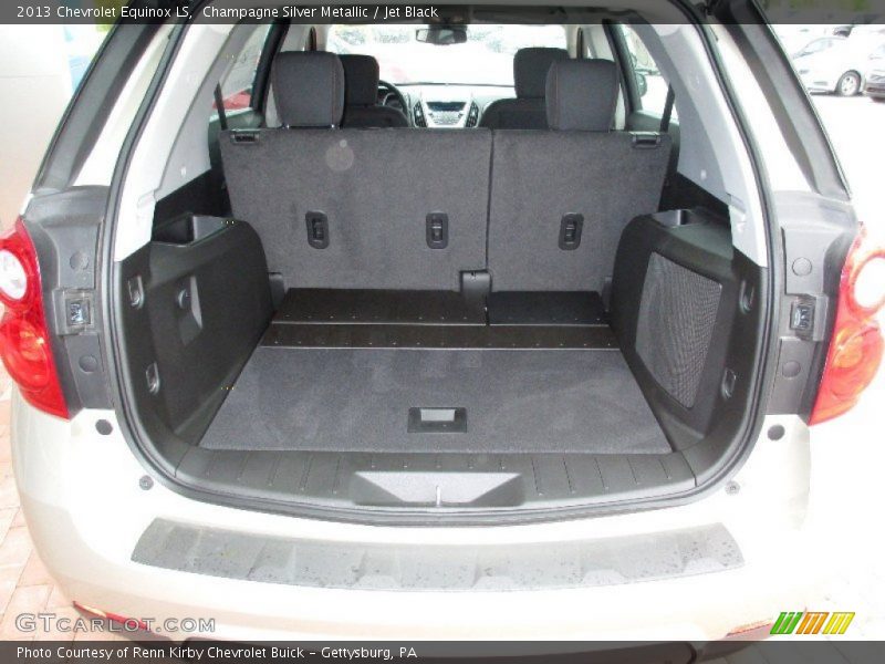 Champagne Silver Metallic / Jet Black 2013 Chevrolet Equinox LS