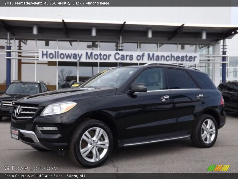 Black / Almond Beige 2013 Mercedes-Benz ML 350 4Matic