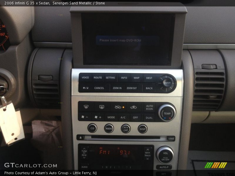 Serengeti Sand Metallic / Stone 2006 Infiniti G 35 x Sedan