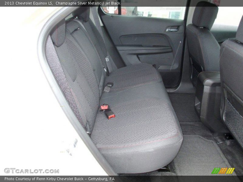 Champagne Silver Metallic / Jet Black 2013 Chevrolet Equinox LS