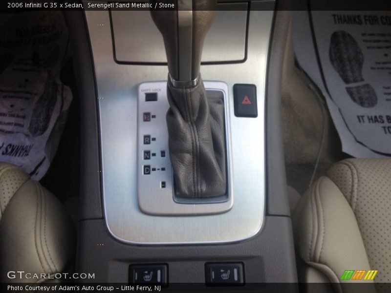 Serengeti Sand Metallic / Stone 2006 Infiniti G 35 x Sedan