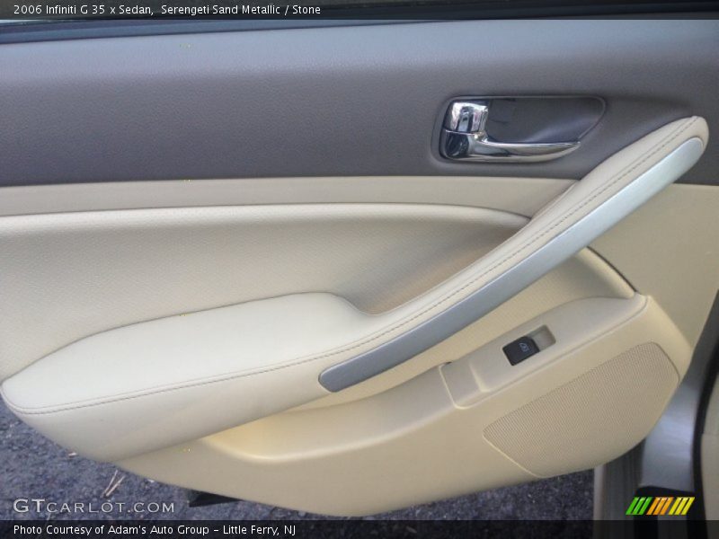 Serengeti Sand Metallic / Stone 2006 Infiniti G 35 x Sedan