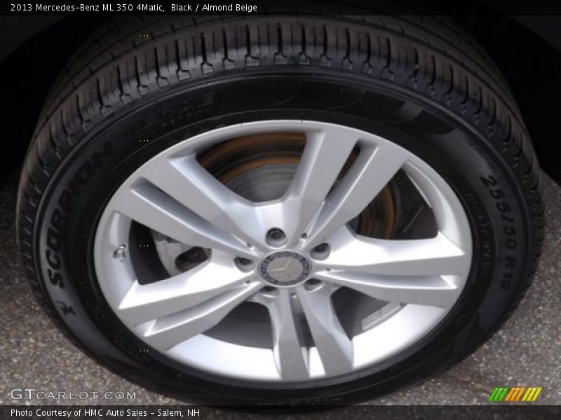 Black / Almond Beige 2013 Mercedes-Benz ML 350 4Matic