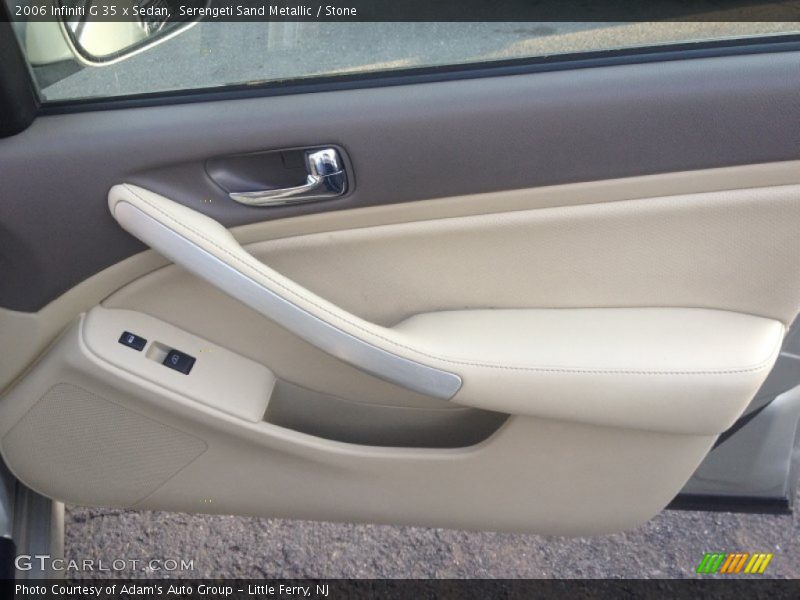 Serengeti Sand Metallic / Stone 2006 Infiniti G 35 x Sedan