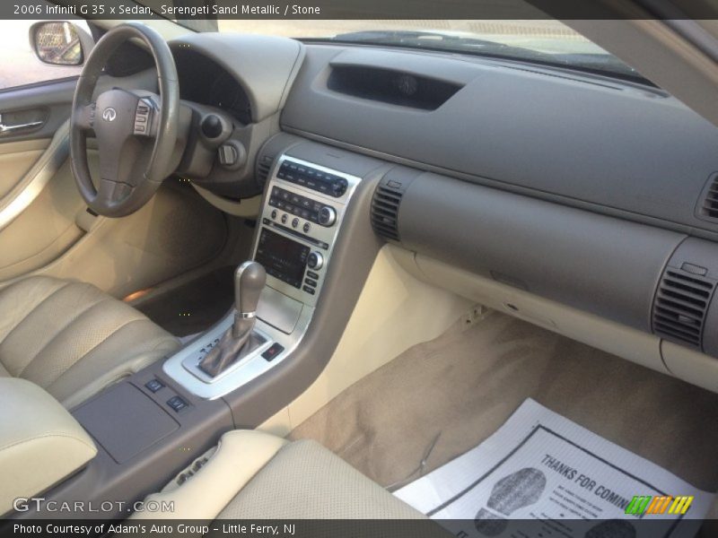 Serengeti Sand Metallic / Stone 2006 Infiniti G 35 x Sedan