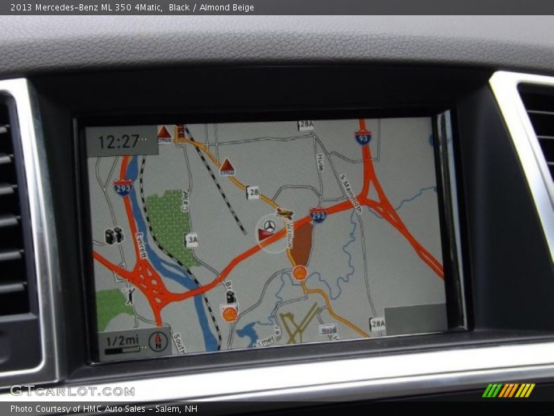 Black / Almond Beige 2013 Mercedes-Benz ML 350 4Matic