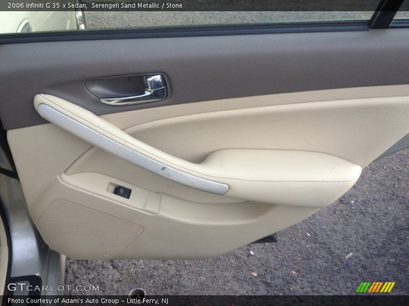 Serengeti Sand Metallic / Stone 2006 Infiniti G 35 x Sedan