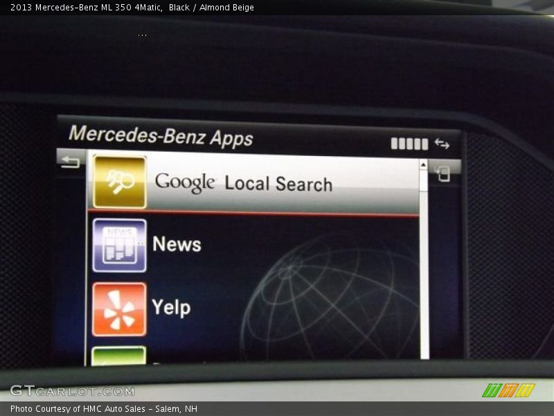 Black / Almond Beige 2013 Mercedes-Benz ML 350 4Matic