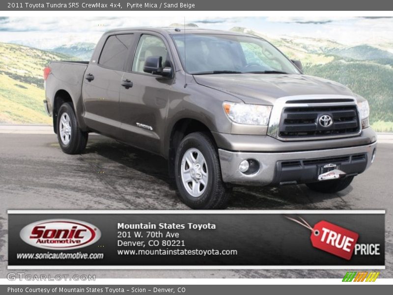 Pyrite Mica / Sand Beige 2011 Toyota Tundra SR5 CrewMax 4x4
