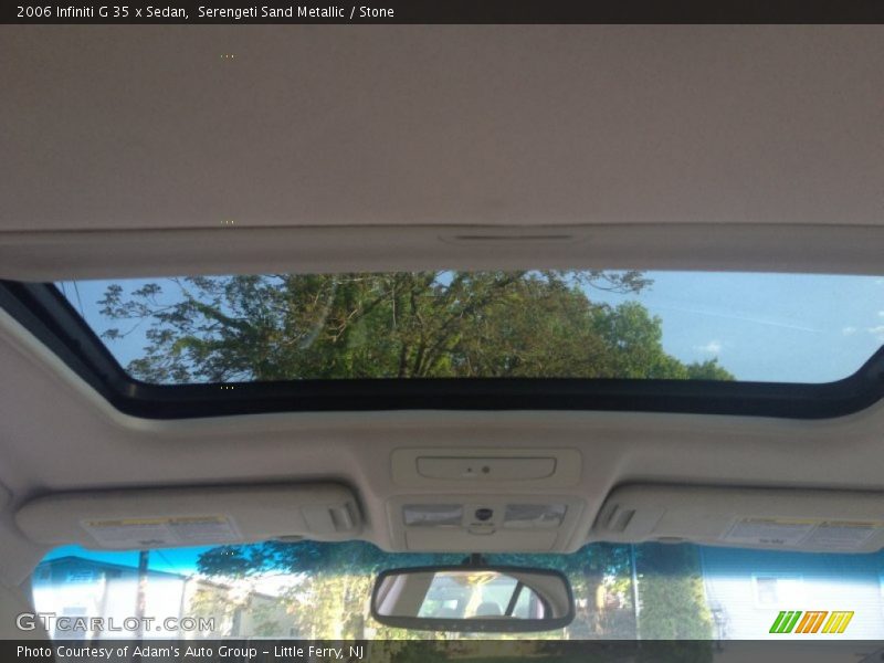 Serengeti Sand Metallic / Stone 2006 Infiniti G 35 x Sedan