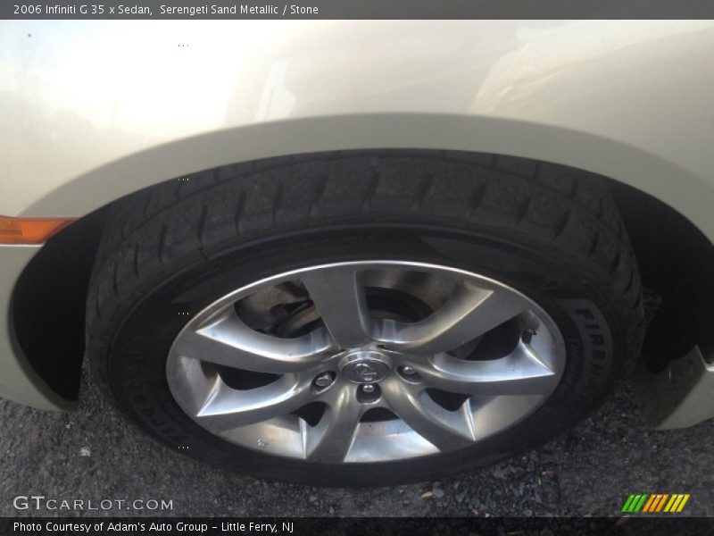 Serengeti Sand Metallic / Stone 2006 Infiniti G 35 x Sedan