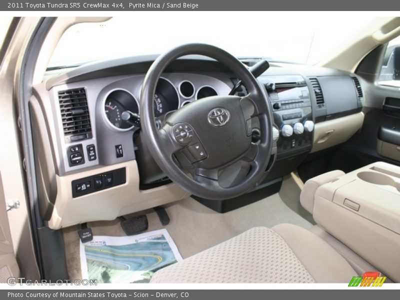 Pyrite Mica / Sand Beige 2011 Toyota Tundra SR5 CrewMax 4x4
