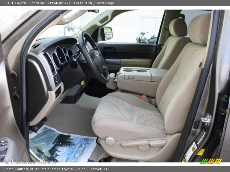 Pyrite Mica / Sand Beige 2011 Toyota Tundra SR5 CrewMax 4x4