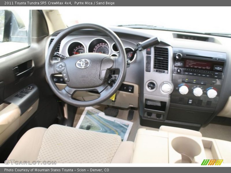 Pyrite Mica / Sand Beige 2011 Toyota Tundra SR5 CrewMax 4x4