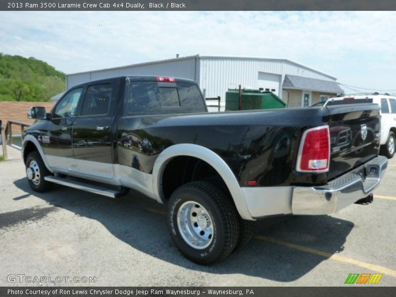 Black / Black 2013 Ram 3500 Laramie Crew Cab 4x4 Dually