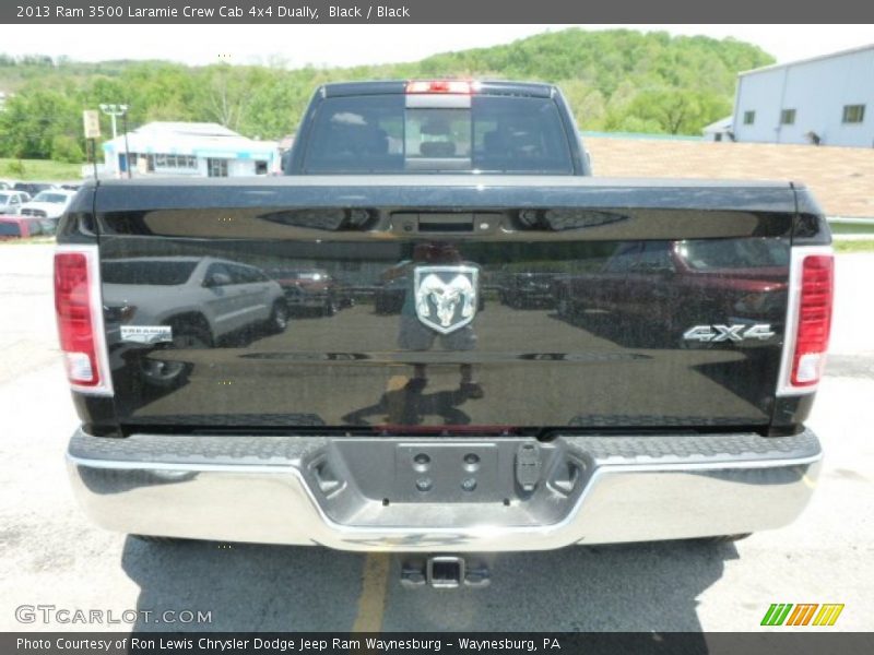 Black / Black 2013 Ram 3500 Laramie Crew Cab 4x4 Dually