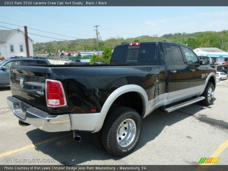 Black / Black 2013 Ram 3500 Laramie Crew Cab 4x4 Dually