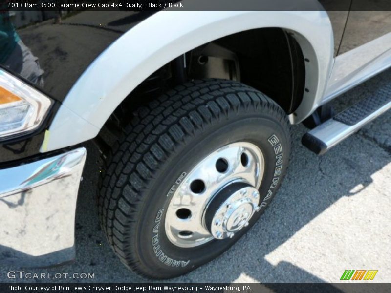 Black / Black 2013 Ram 3500 Laramie Crew Cab 4x4 Dually