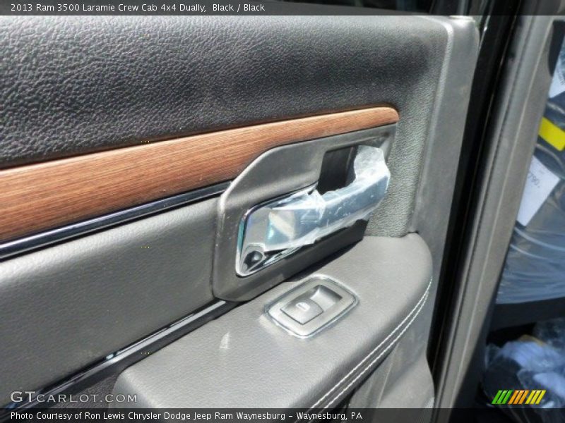 Black / Black 2013 Ram 3500 Laramie Crew Cab 4x4 Dually