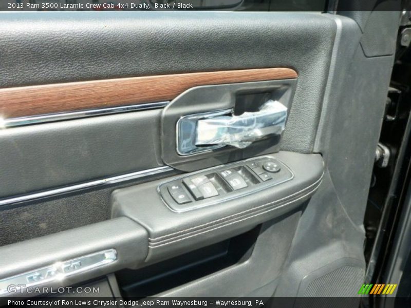 Black / Black 2013 Ram 3500 Laramie Crew Cab 4x4 Dually