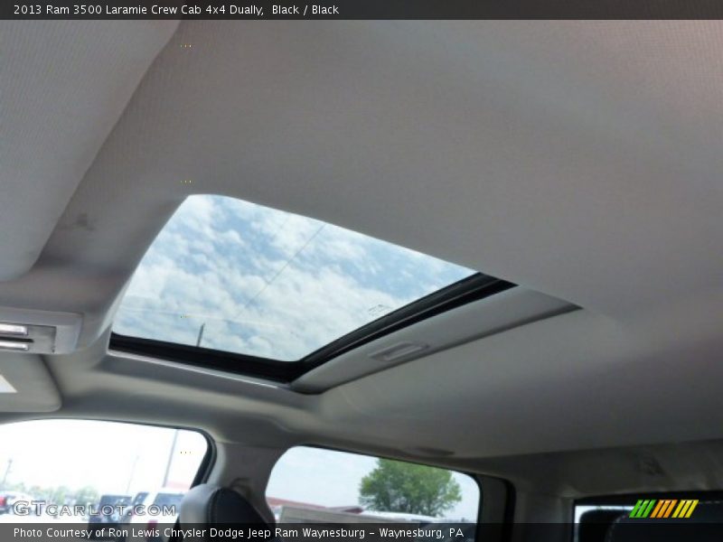 Black / Black 2013 Ram 3500 Laramie Crew Cab 4x4 Dually