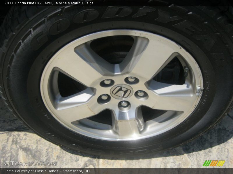  2011 Pilot EX-L 4WD Wheel