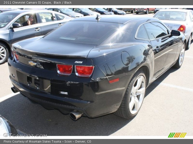 Black / Black 2011 Chevrolet Camaro SS Coupe
