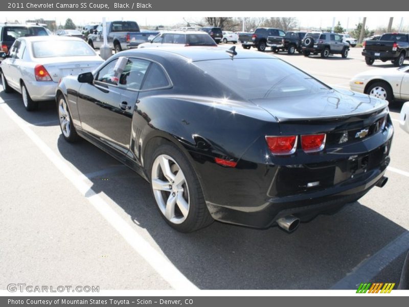 Black / Black 2011 Chevrolet Camaro SS Coupe