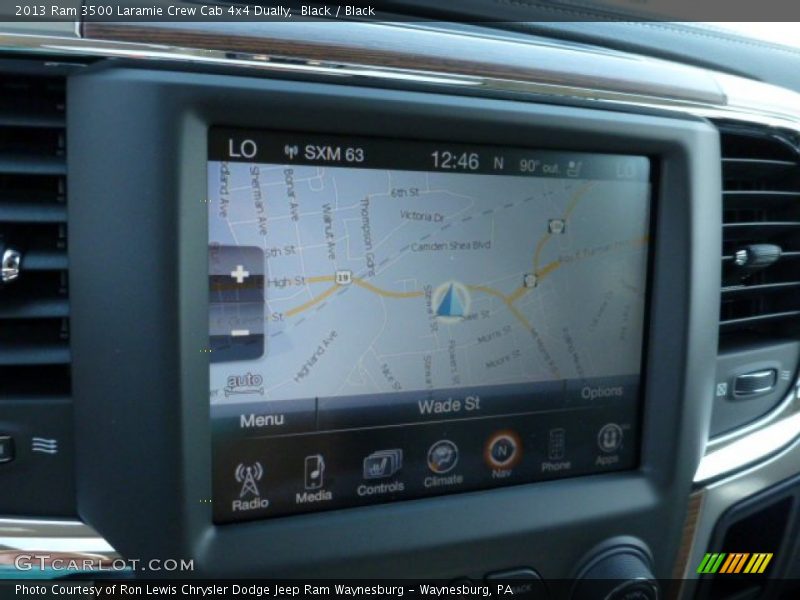 Black / Black 2013 Ram 3500 Laramie Crew Cab 4x4 Dually