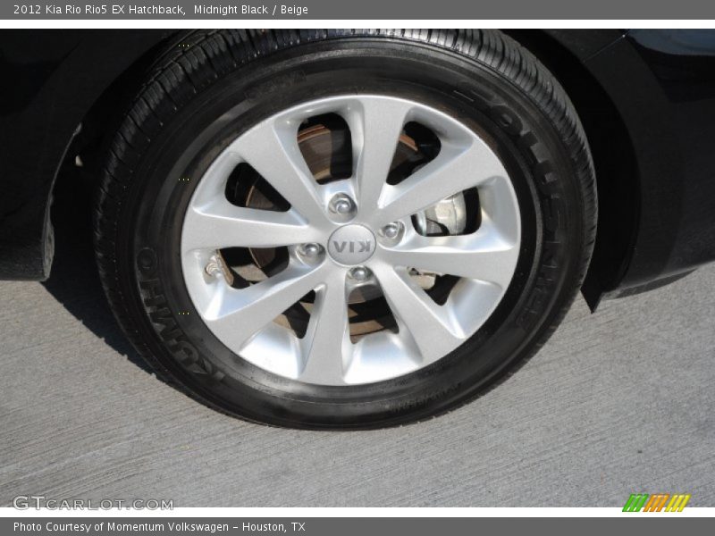  2012 Rio Rio5 EX Hatchback Wheel