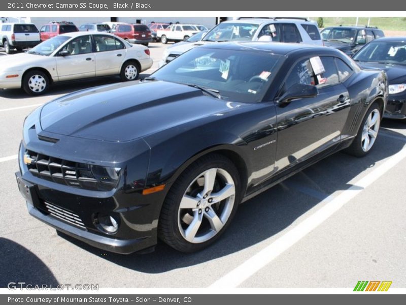 Black / Black 2011 Chevrolet Camaro SS Coupe