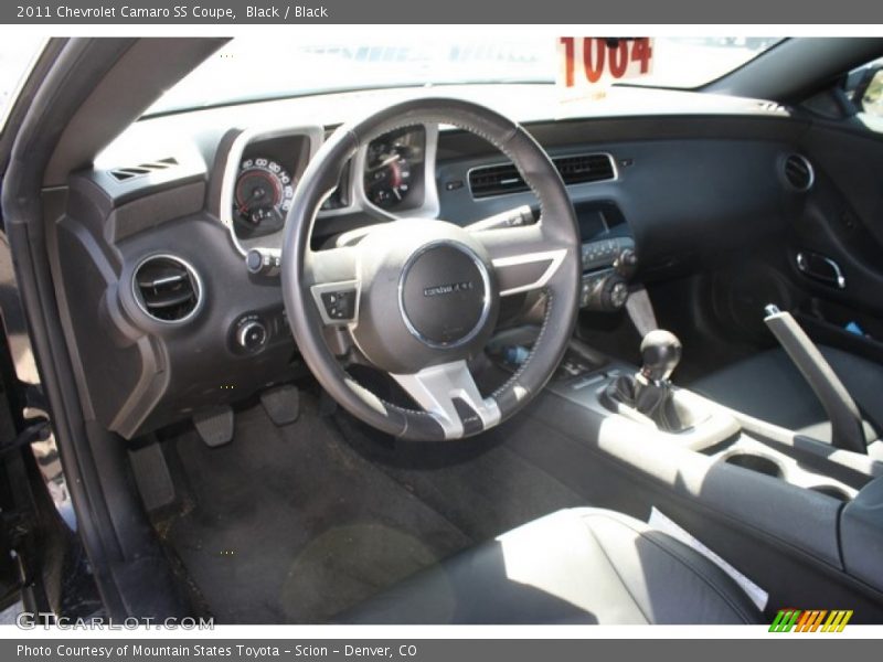 Black / Black 2011 Chevrolet Camaro SS Coupe