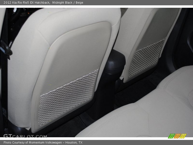Midnight Black / Beige 2012 Kia Rio Rio5 EX Hatchback
