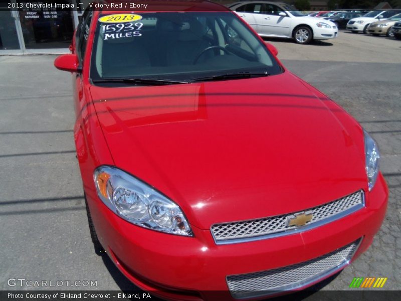 Victory Red / Ebony 2013 Chevrolet Impala LT