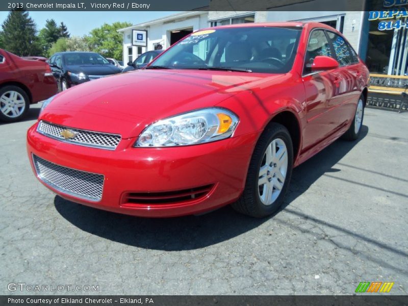 Victory Red / Ebony 2013 Chevrolet Impala LT