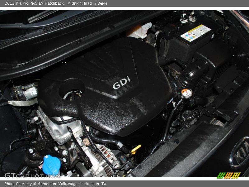 Midnight Black / Beige 2012 Kia Rio Rio5 EX Hatchback