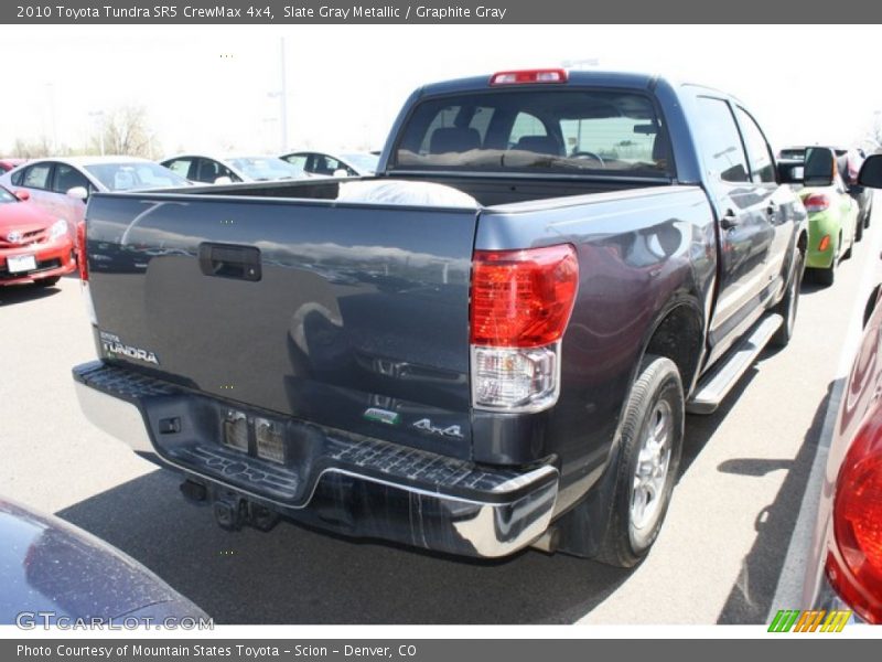 Slate Gray Metallic / Graphite Gray 2010 Toyota Tundra SR5 CrewMax 4x4