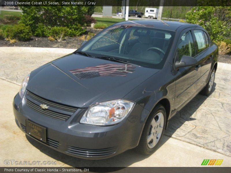Slate Metallic / Gray 2008 Chevrolet Cobalt LT Sedan