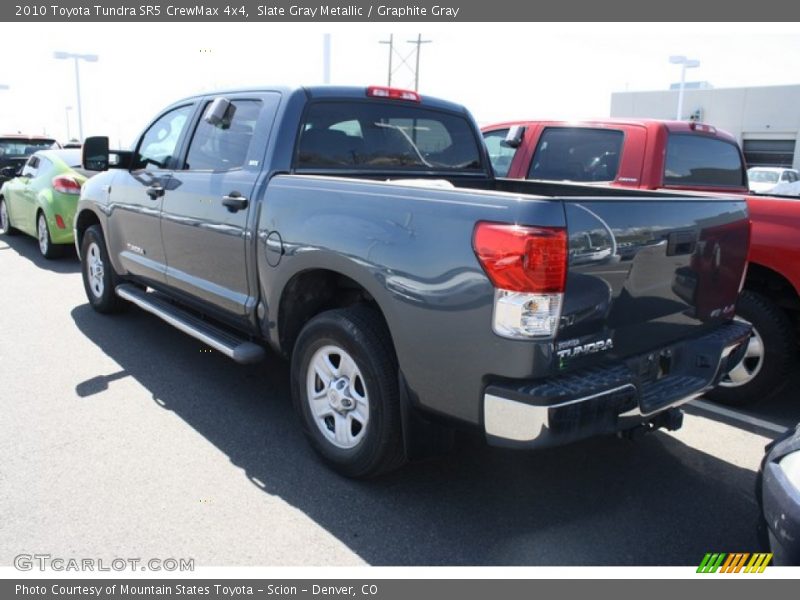 Slate Gray Metallic / Graphite Gray 2010 Toyota Tundra SR5 CrewMax 4x4