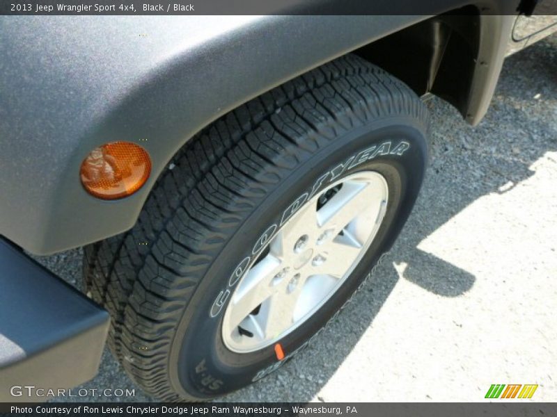 Black / Black 2013 Jeep Wrangler Sport 4x4