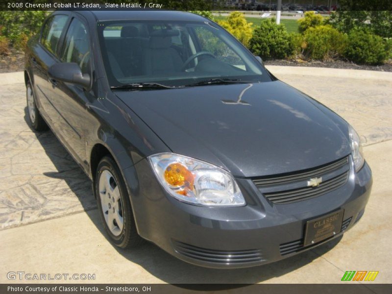 Slate Metallic / Gray 2008 Chevrolet Cobalt LT Sedan